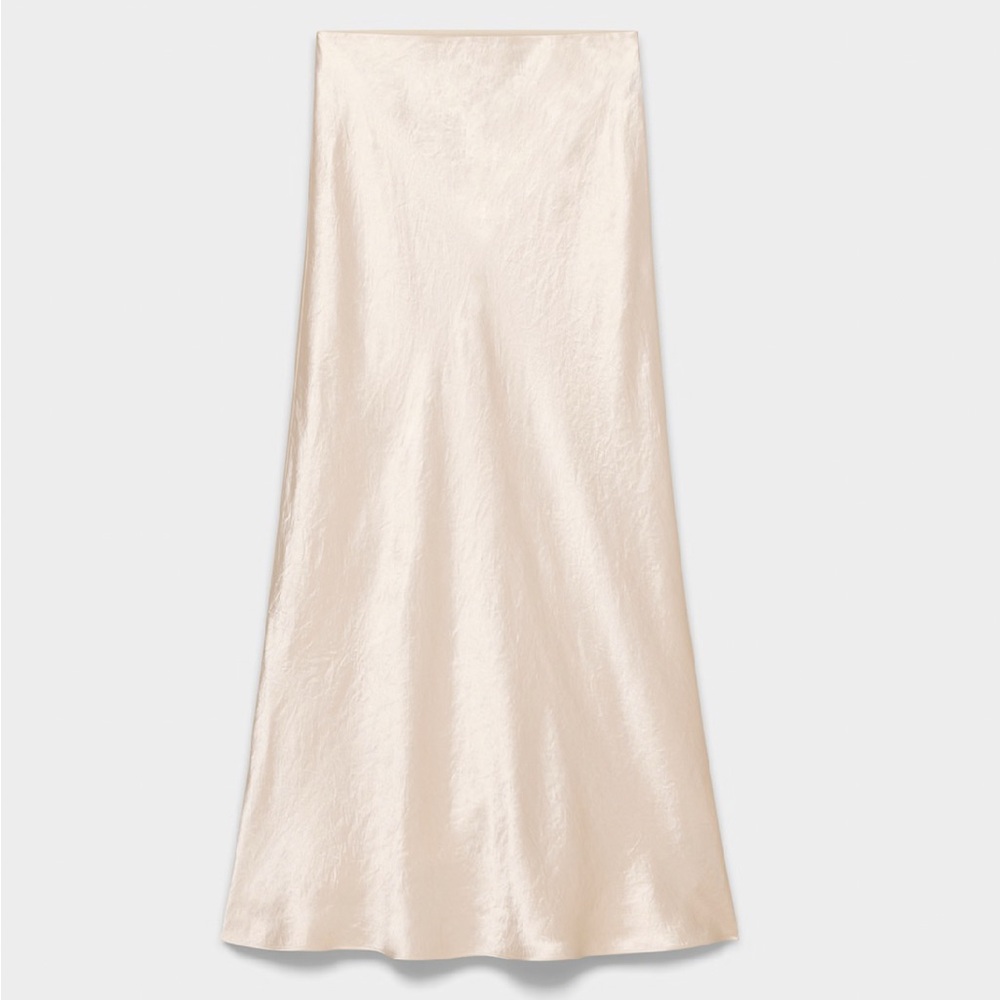 Aritzia Babaton Slip Satin Maxi Skirt